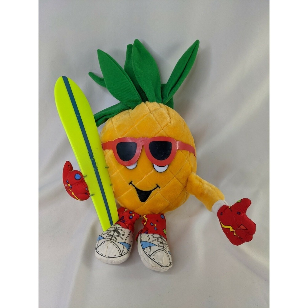 Dole Pineapple Jammin Joey Plush Surfboard Sundara Industries #1 Stuffed‎ Toy